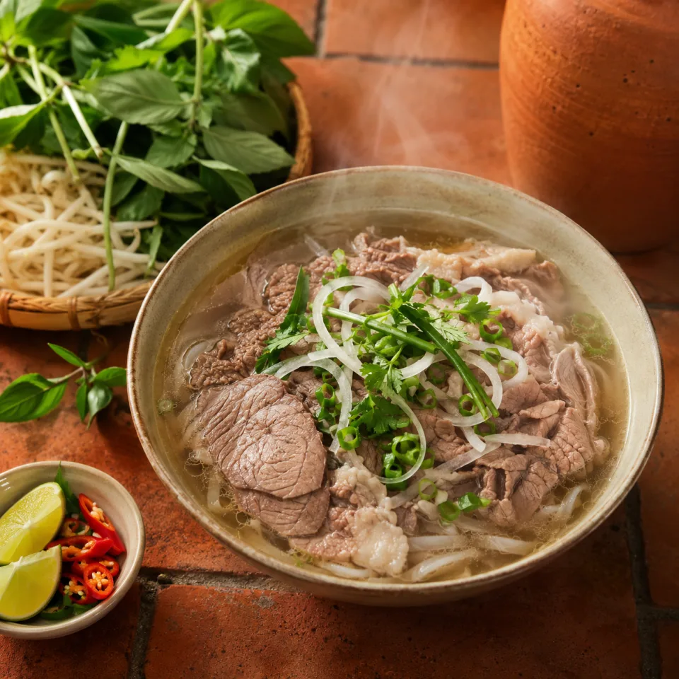 Bàn ăn tại Nguyễn Thị Lạc
